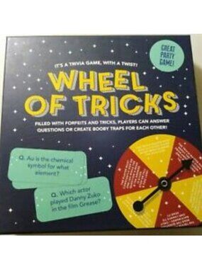 Wheel of Tricks Trivia Game